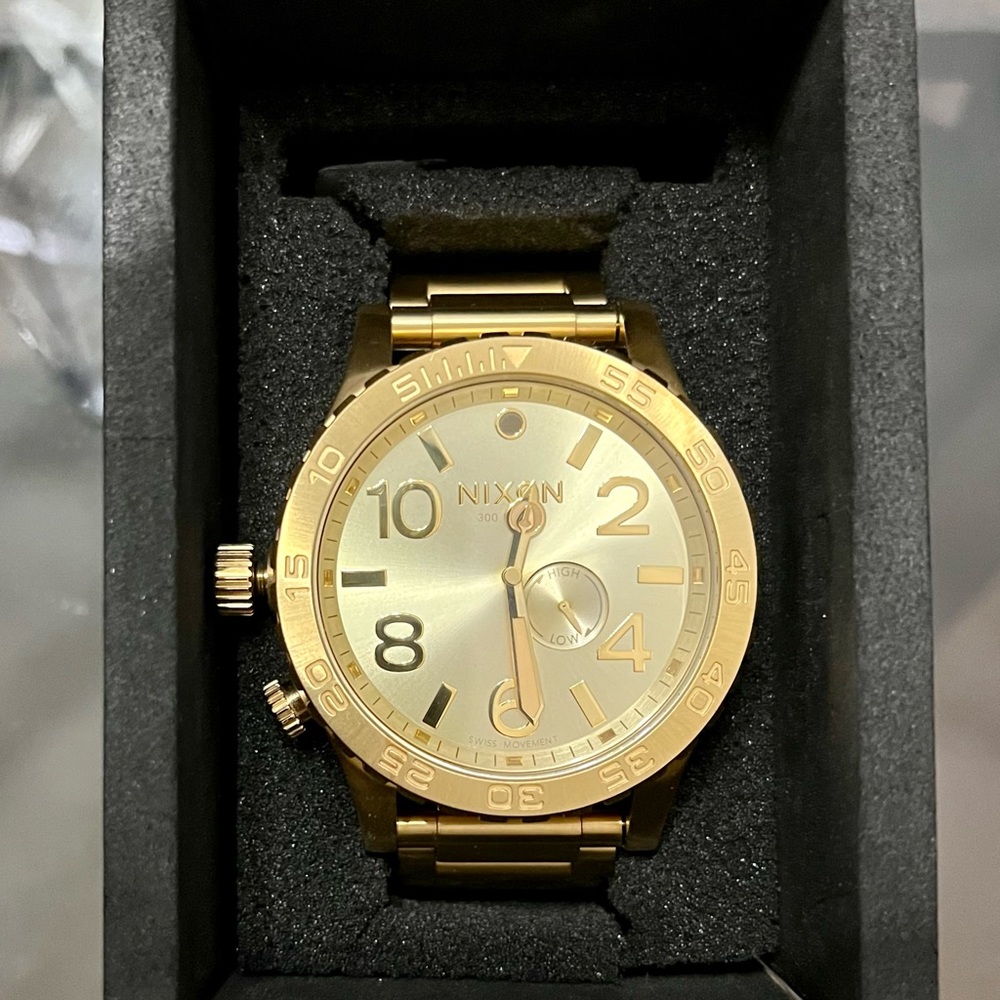 Nixon All Gold Watch 51-30